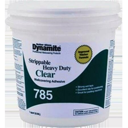 GARDNER-GIBSON 1 Qt. Clear Dynamite 785 Hd Strippable Wall-Covering Adhesive 27134778513